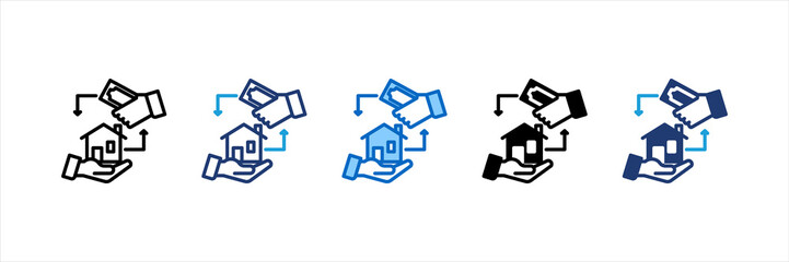 Payment Multi Style Icon Set