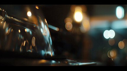 a vinyl record spinning on a turntable captures the essence of music collection and nostalgia, with blurred album covers in the background evoking memories of classic tunes and cherished moments.