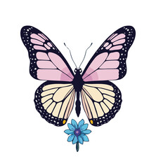 Obraz premium Whispers of Spring -Flutter By Butterfly