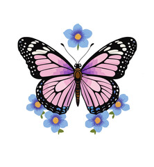 Obraz premium Whispers of Spring -Flutter By Butterfly