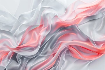 Obraz premium Abstract vivid colorful wave flowing express energetic texture. Seamless texture of vividness curve swirling convey sense of harmony and wonderful scene perfect for effect and graphic design. AIG51.