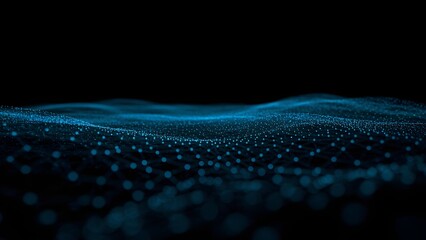 Digital Network Web: a complex structure of interconnected points, digital art, created