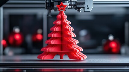 3D Printing a Festive Christmas Tree: Modern Holiday Decoration Creation
