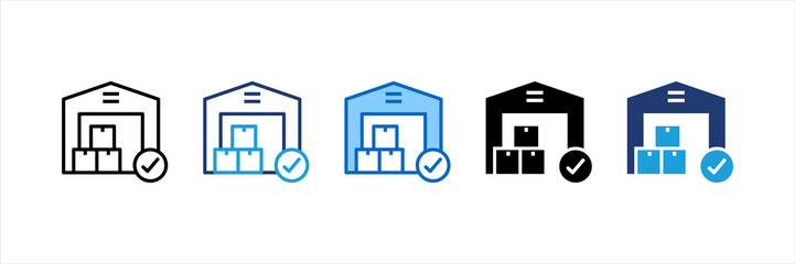 Stock Multi Style Icon Set