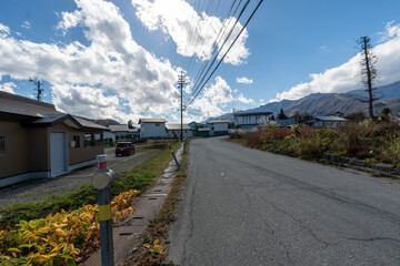 Historic old road &ldquo;Salt Road&rdquo; which is also a long distance hiking course and its surroundings