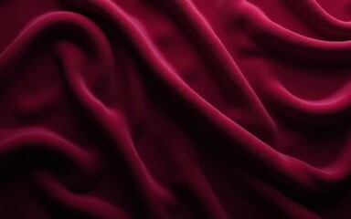 Fototapeta premium Soft Velvet Fabric Texture with Deep Shadows and Highlights