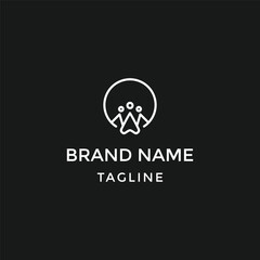 People community logo design vector