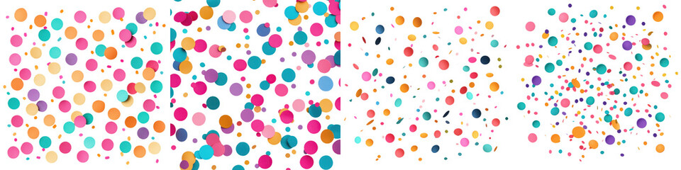 Vibrant and Colorful Abstract Background with Overlapping Dots Splatters and Fluid Shapes  Playful and Dynamic Pattern Perfect for Design Wallpaper and Projects