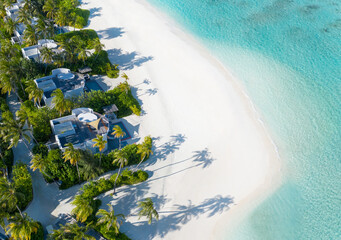 Maldives island beach