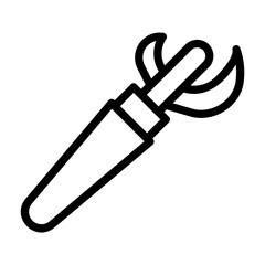 can opener Line Icon