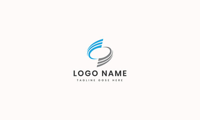 Professional s logotype template Flat design
