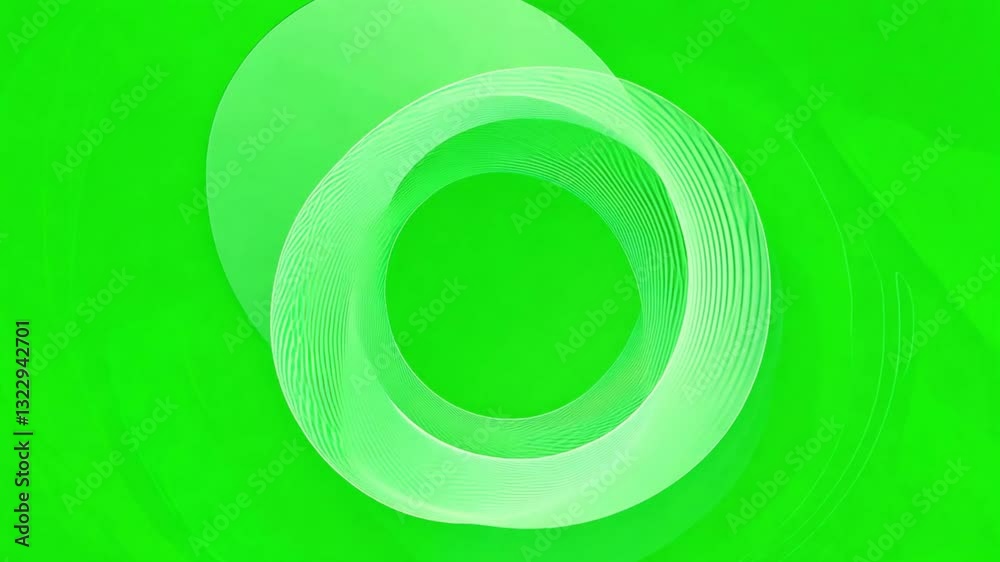 Wall mural vibrant abstract circles: dynamic composition featuring overlapping translucent circles in shades of
