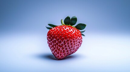 Juicy Red Strawberry  Close up Macro Photography  Fresh Fruit  Food Photography   High Res