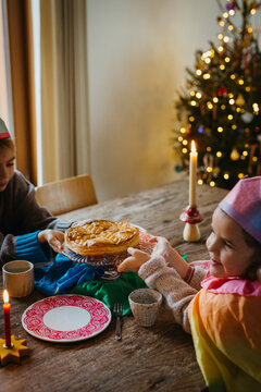 Family Gathering On Epiphany's Day