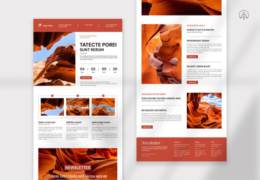 Email News Letter Layout