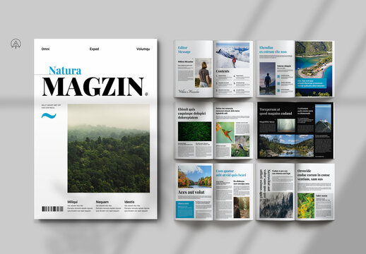 Natural Magazine Template