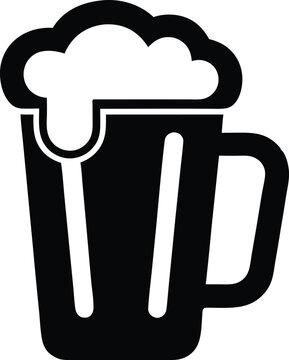 recommend clip art: beer glass bottle icon symbol. beer vector illustration