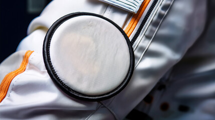 Space Suit Patch Mockup – Astronaut Mission Branding
