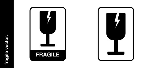 fragile vector icon pack