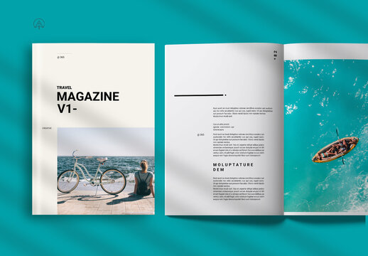 Travel Magazine Template