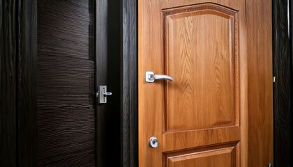 Obraz premium The door opens and closes