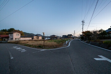 Historic old road “Salt Road” which is also a long distance hiking course and its surroundings