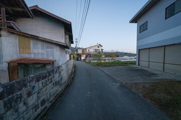 Historic old road “Salt Road” which is also a long distance hiking course and its surroundings