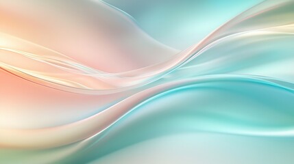 Obraz premium Abstract Art, Modern and Refreshing in Design, Conveying a Sense of Relaxation and Aesthetic Appeal, Perfect for Background Decoration or Artistic Appreciation, Adding an Elegant and Serene Atmosphere