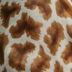 Giraffe fur texture