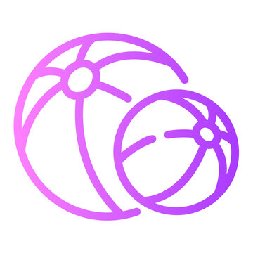 ball Line Gradient Icon