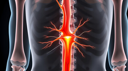 Anatomy of Radial tunnel syndrome with compressed nerve of Tinel's and Golfer's disease