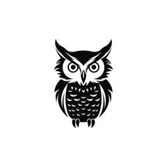 Owl vector silhouette