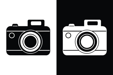 Minimalist Camera Icon. Perfect for Photography & UI Design