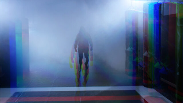 Modern RGB Shift Zoom In Transitions