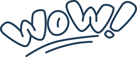 Wow emotion world lettering graffiti
