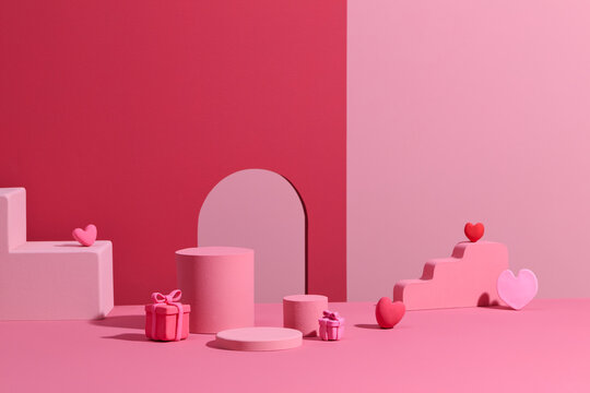 Abstract background minimal style for product branding. Mock up