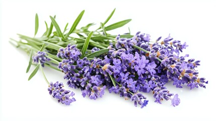 Lavender blooms in soft light, a serene close-up of nature's elegance,perfume,fragrance and spice concept