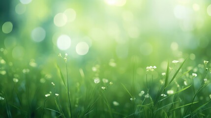 Obraz premium grass abstract background green