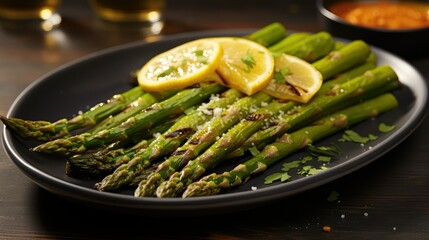 flavor view asparagus green