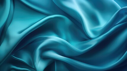 Fototapeta premium sheen blue fabric background