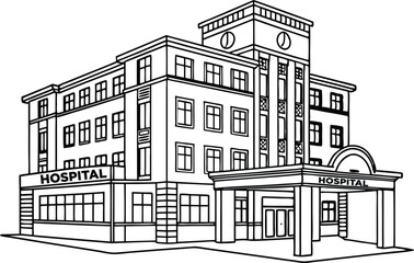 Hospital BA Beacon of Hope The Hospital Building Icon