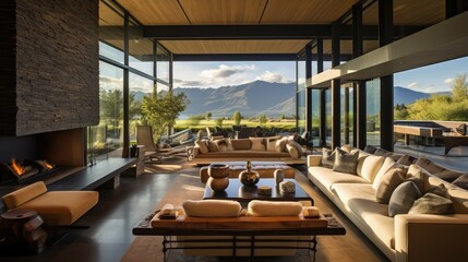 Fototapeta premium interior high end house