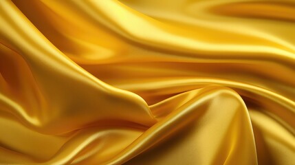 Obraz premium metallic yellow fabric texture