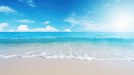 Fototapeta premium serene blurred background blue