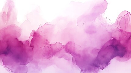 Obraz premium Abstract grunge background frame soft pink watercolor background. Hand painted, decorative soft pink and white paper texture. Abstract pink red watercolor stain with soft edges and a gradient effect