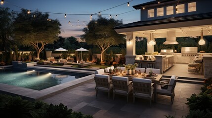 opulent luxury house inside