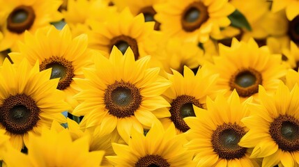 Obraz premium cheerful blue and yellow