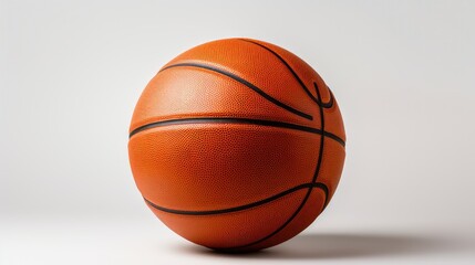 texture basketball white background