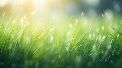 Obraz premium close green gradient background