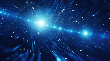 Fototapeta premium surface blue lights background